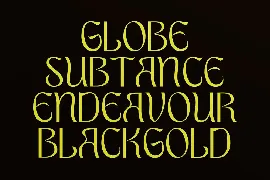 EUBERGINE - Display font