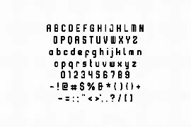 New World - Display font