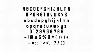 New World - Display font