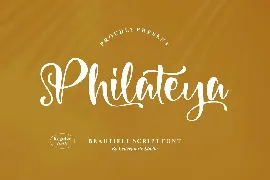 Philateya Script Font