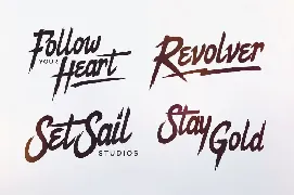 Dope Script font