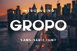 Gropo Font