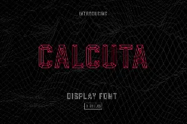 Calcuta font