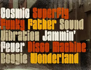 Smokey Brown - Funky Type font