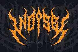 Munderic Godas - Death Metal Font