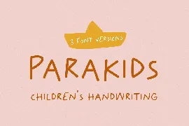 Parakids - Fun and Friendly Handwritten Font