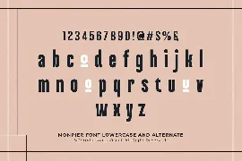 Monpier - Sans Bold Condensed Displat Font