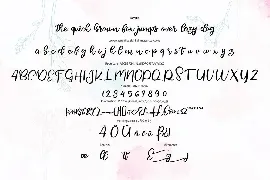 Thing ever | Beauty Calligraphy font