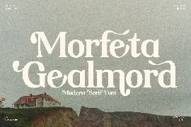 Morfeta Gealmord Serif Font