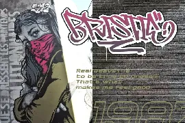 Bastrad Vol.01 - Graffiti Font