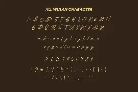 Wulan - Handwritten Font