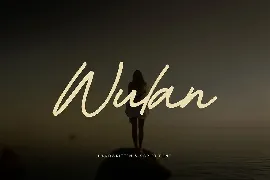 Wulan - Handwritten Font