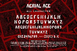 AerialAce - Blackletter Typeface Font