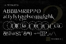 Moutyara font