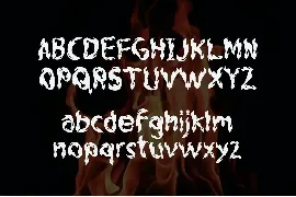 Blazeberg - Flame Typeface font