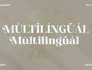 Mahgin Display Font