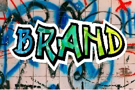 Waraz Graffiti Display Font