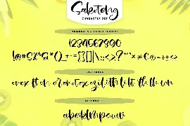 Sakoteng | Handwriting Script Font