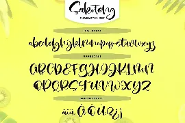 Sakoteng | Handwriting Script Font