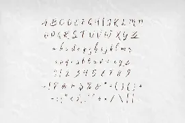 Amal Sae - Hand Writing Font