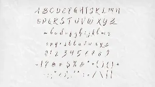 Amal Sae - Hand Writing Font