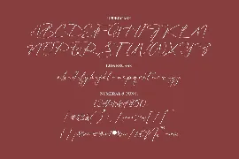 Marlosta Hanista Handwritten Font