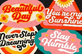 Disco Party - A Retro Bold Script Font