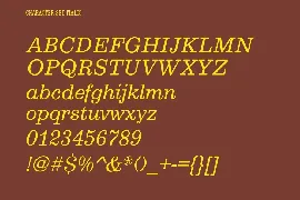 Nuflek Display Serif Font