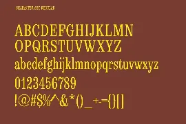 Nuflek Display Serif Font