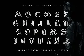 Blackseeds font