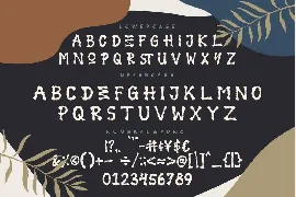 Jungle Handbrush Instagram Font