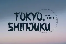 JUMIKO Faux Japanese Font