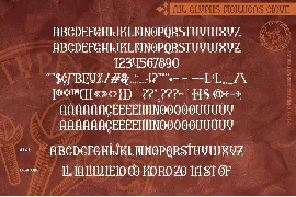 Mollucas Clove font