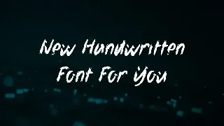 Rushfix - Font