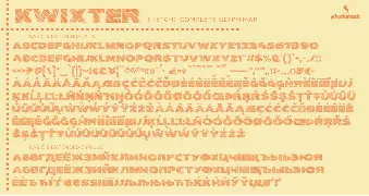 Kwixter font