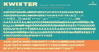 Kwixter font