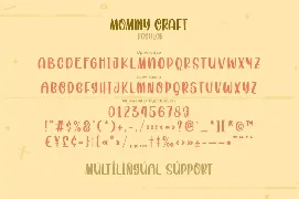 Mommy Crafts â€“ Quirky 2 Style font