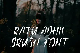 Ratu Adhil - Brush Font