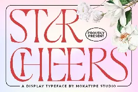 Starcheers - Unique Display Serif font