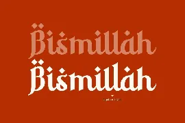 Arabic Font - Julkiah