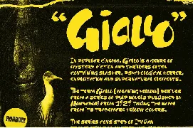 Cinema Macabre: Horror Fonts Inspired by Giallo