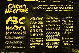 Cinema Macabre: Horror Fonts Inspired by Giallo