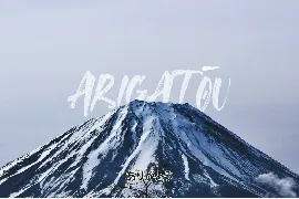 Akihabara - Brush & Vector Font