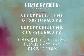 Firecracker Typeface font