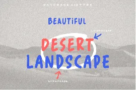 Pancrack Handwritten Playful font