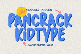 Pancrack Handwritten Playful font