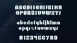 Grand Space - Space Bold Typeface font