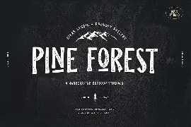 Pine Forest font