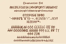 Chunky Hazelnut font