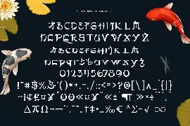 Tancho font